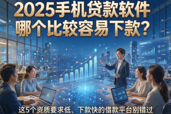 2025手机贷款软件哪个比较容易下款?这5个资质要求低、下款快的借款平台别错过