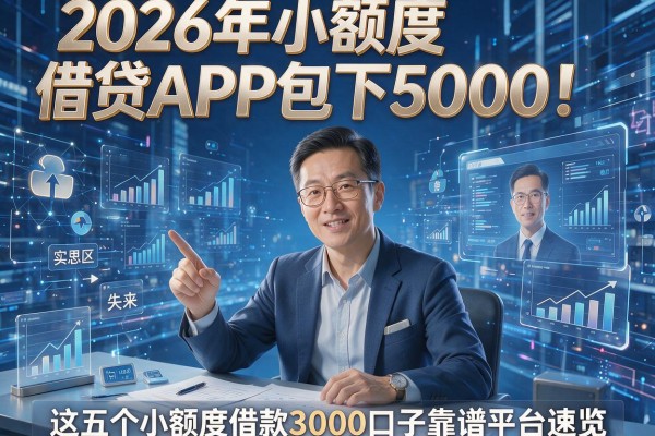 2026年小额度借贷APP包下5000！这五个小额度借款3000口子靠谱平台速览