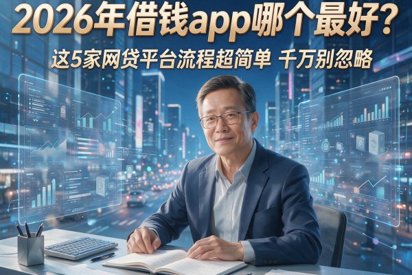 2026年借钱app哪个最好?这5家网贷平台流程超简单,千万别忽略!