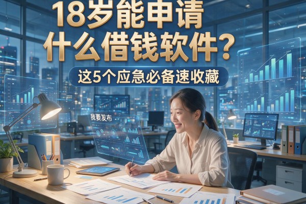 18岁能申请什么借钱软件？这5个应急必备速收藏！