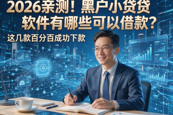 2026亲测！黑户小贷软件有哪些可以借款？这几款百分百成功下款