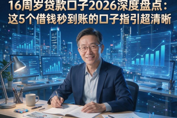16周岁贷款口子2026深度盘点：这5个借钱秒到账的口子指引超清晰