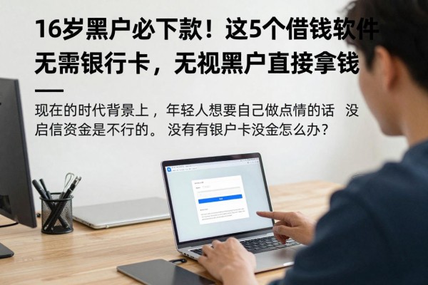 16岁黑户必下款!这5个借钱软件无需银行卡,无视黑户直接拿钱