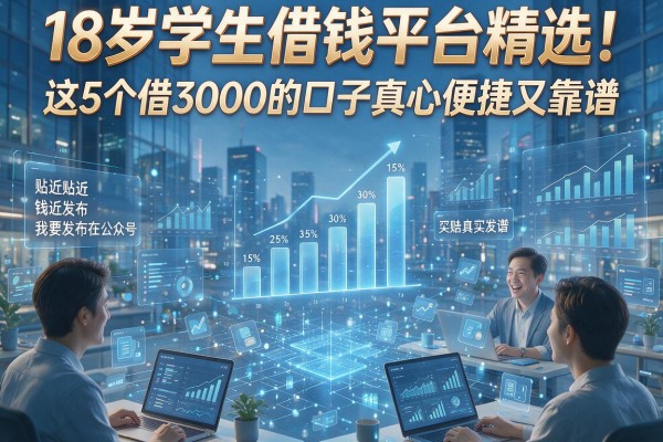 18岁学生借钱平台精选！这5个借3000的口子真心便捷又靠谱