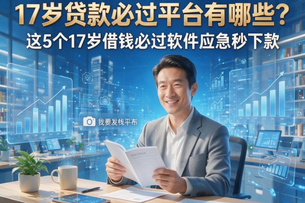17岁贷款必过平台有哪些?这5个17岁借钱必过软件应急秒下款