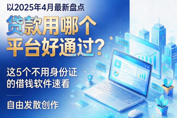 2025年4月最新盘点：贷款用哪个平台好通过？这5个不用身份证的借钱软件速看