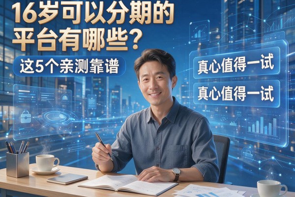 16岁可以分期的平台有哪些？这5个亲测靠谱，真心值得一试！