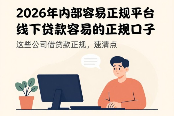 2026年内部透露！线下贷款容易是正规平台，这些容易借款的正规口子速清点