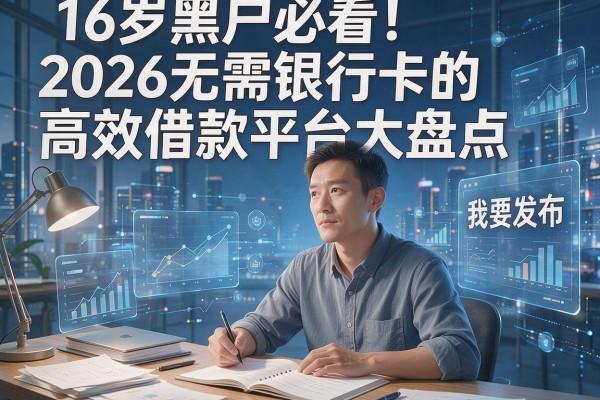 16岁黑户必看！2026无需银行卡的高效借款平台大盘点