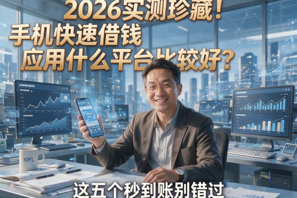 2026实测珍藏！手机快速借钱应用什么平台比较好？这五个秒到账别错过