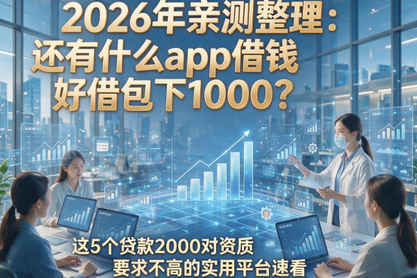 2026年亲测整理:还有什么app借钱好借包下1000?这5个贷款2000对资质要求不高的实用平台速看