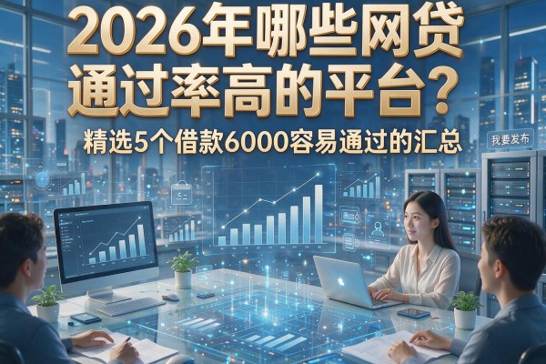 2026年哪些网贷通过率高的平台？精选5个借款6000容易通过的汇总