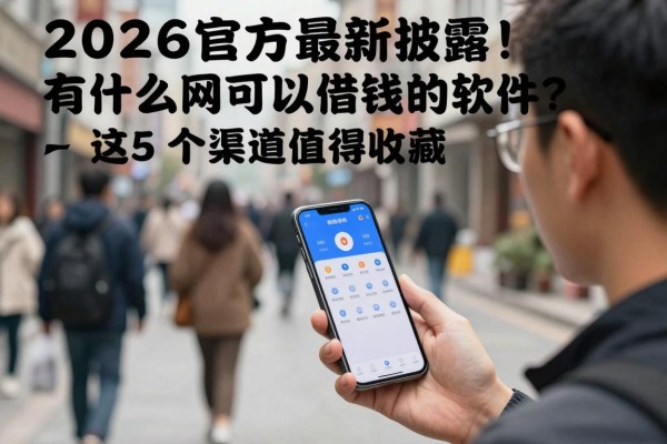 2026官方最新披露！有什么网可以借钱的软件？这5个渠道值得收藏