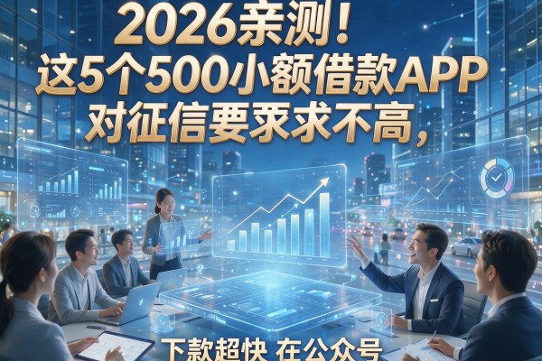 2026亲测!这5个500小额借款APP对征信要求不高,下款超快