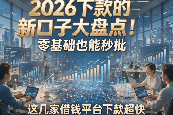 2026下款的新口子大盘点!零基础也能秒批,这几家借钱平台下款超快