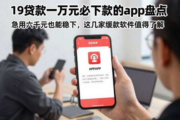 19贷款一万元必下款的app盘点!急用六千元也能稳下,这几家借款软件值得了解