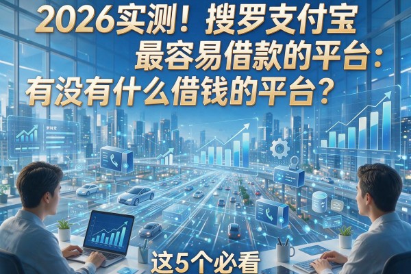 2026实测！搜罗支付宝最容易借款的平台：有没有什么借钱的平台？这5个必看