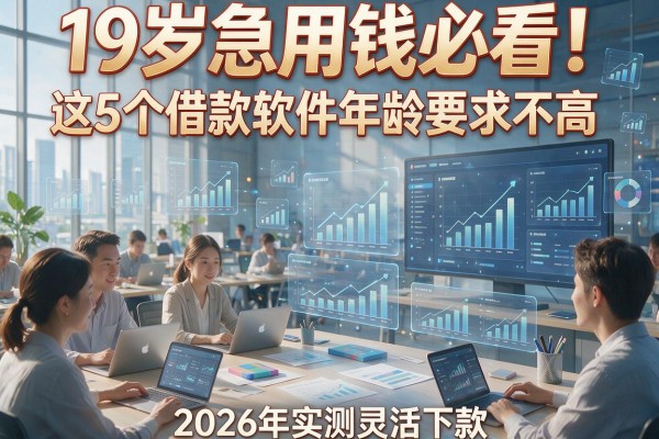 19岁急用钱必看！这5个借款软件年龄要求不高，2026年实测灵活下款