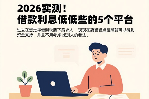 2026实测!借款利息低低些的5个平台,5000秒下款用过真心推荐