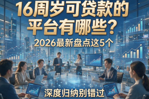16周岁可贷款的平台有哪些?2026最新盘点这5个,深度归纳别错过!