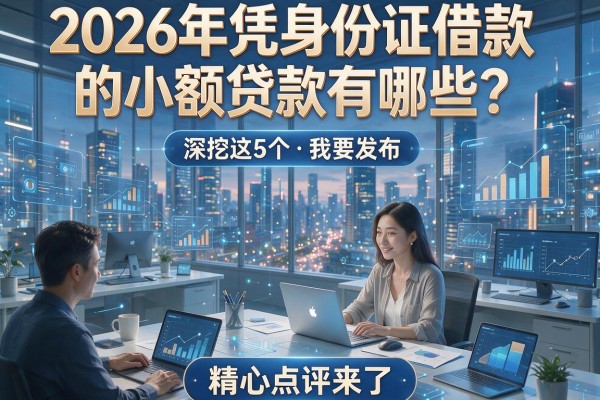 2026年凭身份证借款的小额贷款有哪些?深挖这5个,精心点评来了!