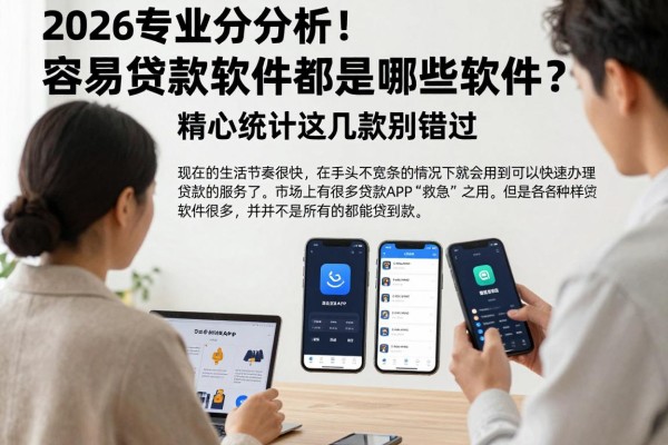 2026专业分析！容易贷款的软件都是哪些软件？精心统计这几款别错过