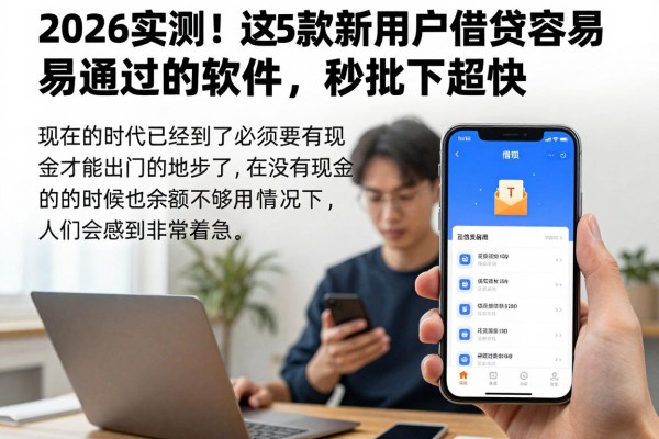 2026实测！这5款新用户借贷容易通过的软件，秒批下款超快