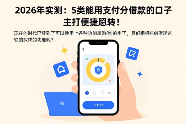 2026年实测：5类能用支付分借款的口子，主打便捷周转！