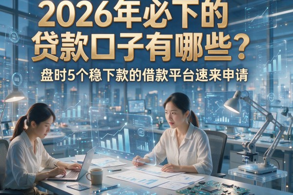 2026年必下的贷款口子有哪些？盘点5个稳下款的借款平台速来申请