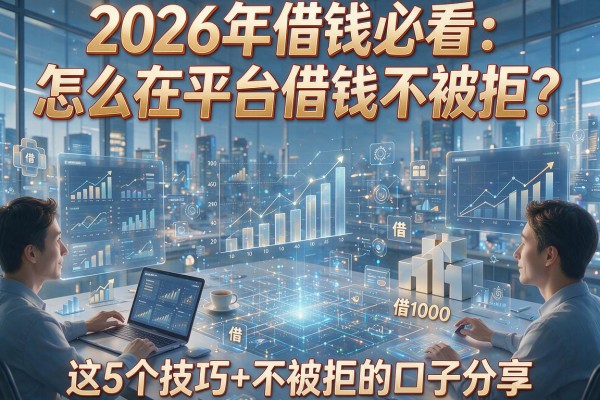 2026年借钱必看：怎么在平台借钱不被拒？这5个技巧+借1000不被拒的口子分享