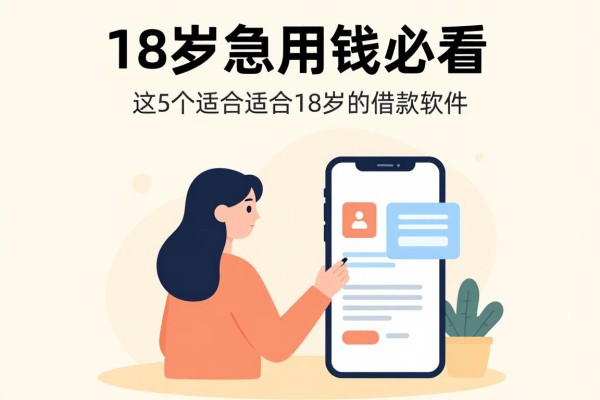 18岁急用钱必看！2026良心推荐：这5个适合18岁的借款软件，4000元轻松借