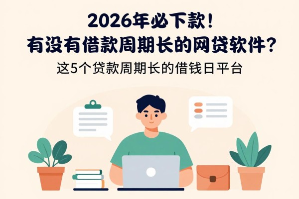 2026年必下款!有没有借款周期长的网贷软件?这5个贷款周期长的借钱平台今日分享
