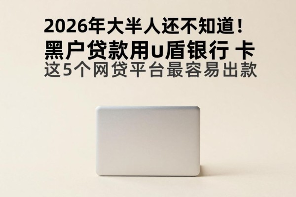 2026年大半人还不知道!黑户贷款用u盾银行卡,这5个网贷平台最容易出款