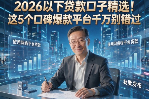 2026以下贷款口子精选!这5个口碑爆款平台千万别错过