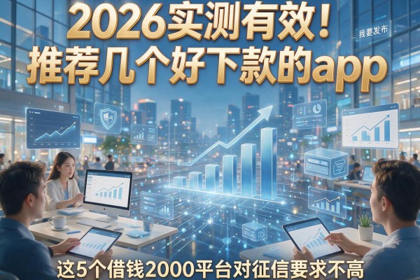 2026实测有效!推荐几个好下款的app,这5个借钱2000平台对征信要求不高