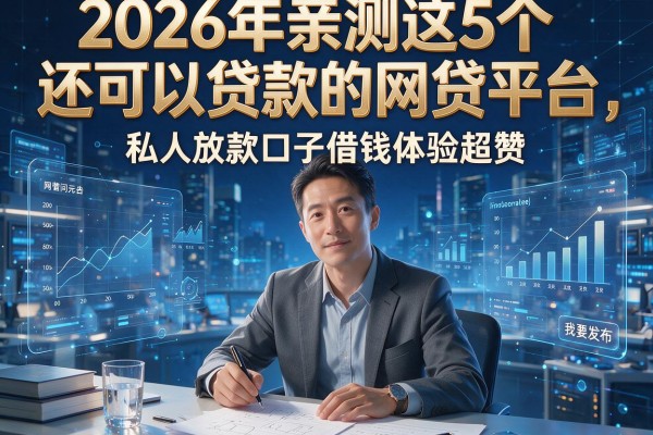 2026年亲测这5个还可以贷款的网贷平台，私人放款口子借钱体验超赞