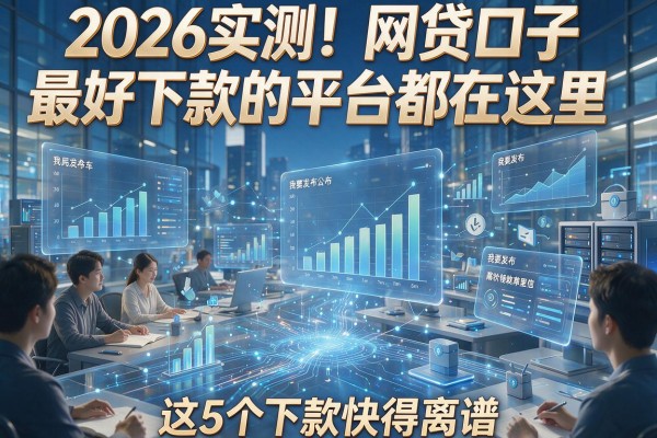 2026实测！网贷口子最好下款的平台都在这里，这5个下款快得离谱！