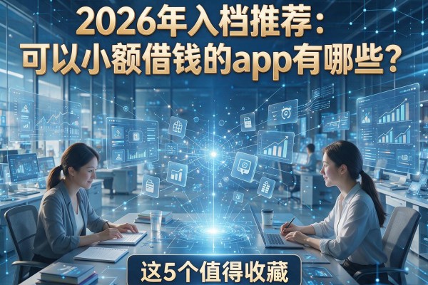 2026年入档推荐：可以小额借钱的app有哪些？这5个值得收藏