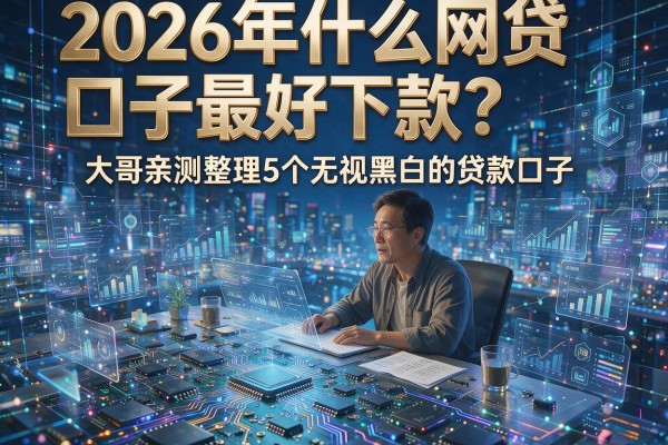 2026年什么网贷口子最好下款?大哥亲测整理5个无视黑白的贷款口子!