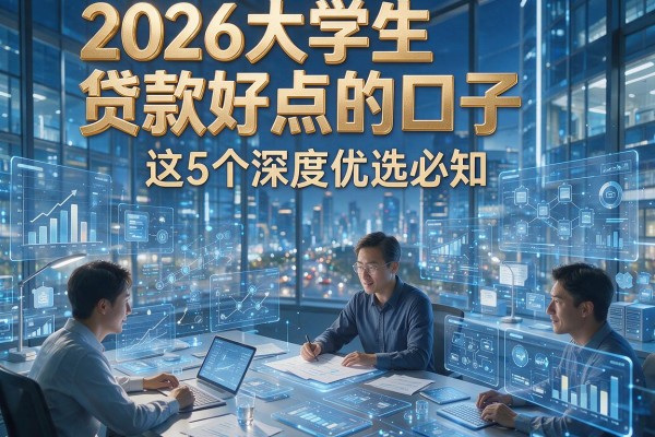 2026大学生贷款好点的口子,这5个深度优选必知!