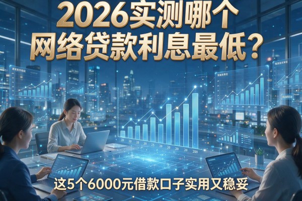 2026实测哪个网络贷款利息最低?这5个6000元借款口子实用又稳妥!