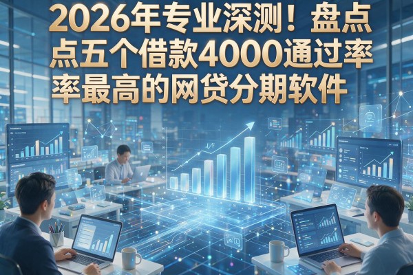 2026年专业深测！盘点五个借款4000通过率最高的网贷分期软件
