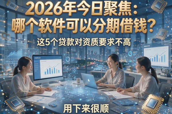 2026年今日聚焦:哪个软件可以分期借钱?这5个贷款对资质要求不高,用下来很顺!