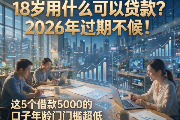 18岁用什么可以贷款?2026年过期不候!这5个借款5000的口子年龄门槛超低
