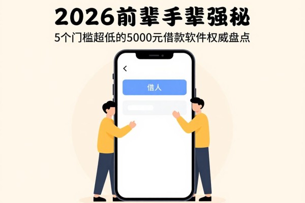 2026年前辈强推！苹果手机借钱的梗揭秘：5个门槛超低的5000元借款软件权威盘点