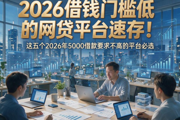 2026借钱门槛低的网贷平台速存!这五个2026年5000借款要求不高的平台必选