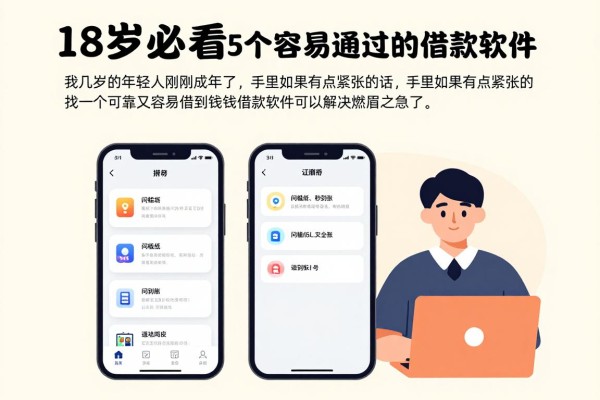 18岁必看！2026年亲测这5个容易通过的借款软件