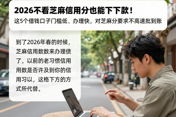 2026不看芝麻信用分也能下款!这5个借钱口子门槛低、办理快,对芝麻分要求不高速批到账