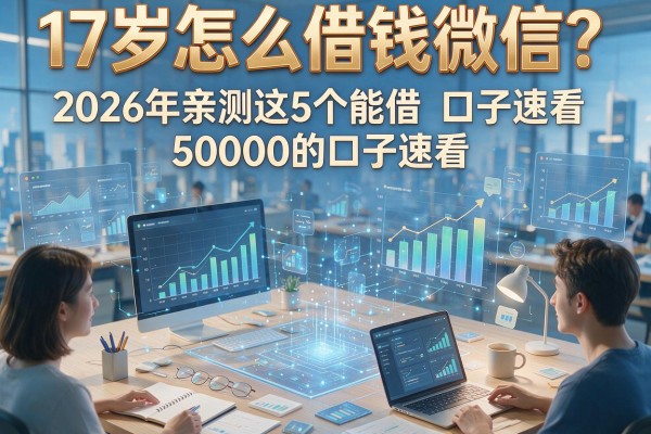 17岁怎么借钱微信？2026年亲测这5个能借50000的口子速看