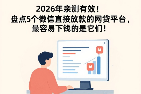 2026年亲测有效！盘点5个微信直接放款的网贷平台，最容易下钱的就是它们！